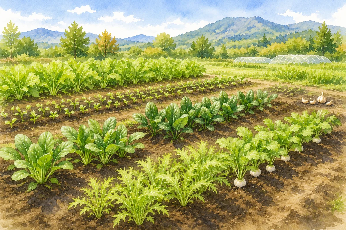 9月から育てられる野菜